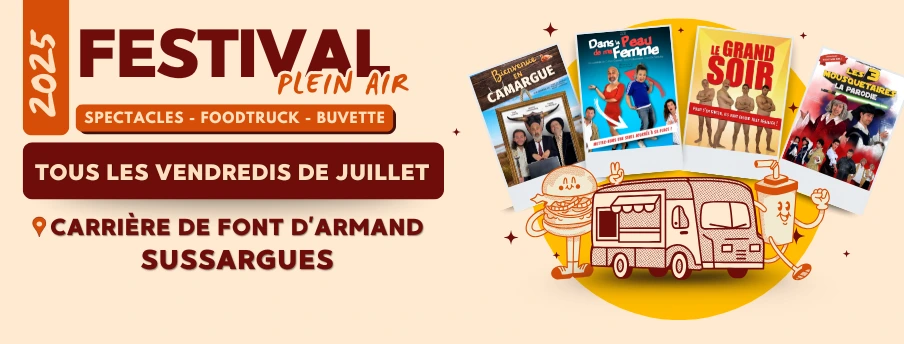 bannière d'annonce du festival
